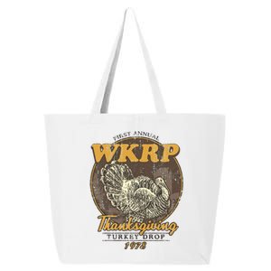 Retro First Annual Wkrp Thanksgiving Turkey Drop 25L Jumbo Tote