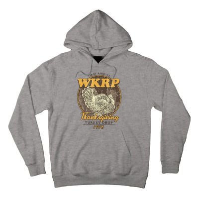 Retro First Annual Wkrp Thanksgiving Turkey Drop Tall Hoodie