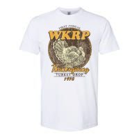 Retro First Annual Wkrp Thanksgiving Turkey Drop Softstyle CVC T-Shirt