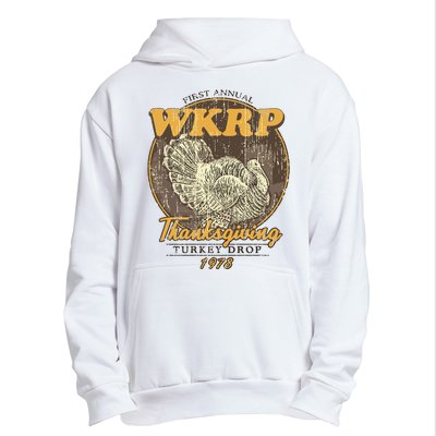 Retro First Annual Wkrp Thanksgiving Turkey Drop Urban Pullover Hoodie