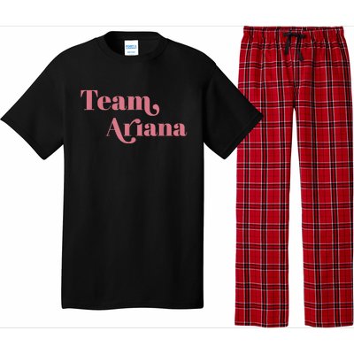 Retro For Ariana, Show Support Be On Team Ariana Pajama Set