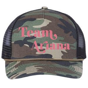 Retro For Ariana, Show Support Be On Team Ariana Retro Rope Trucker Hat Cap