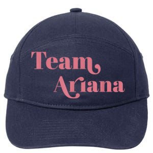 Retro For Ariana, Show Support Be On Team Ariana 7-Panel Snapback Hat