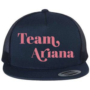 Retro For Ariana, Show Support Be On Team Ariana Flat Bill Trucker Hat