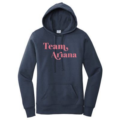 Retro For Ariana, Show Support Be On Team Ariana Women's Pullover Hoodie