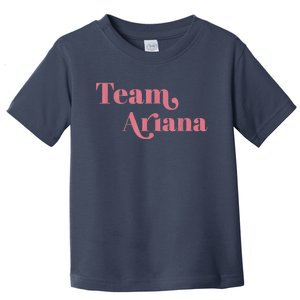 Retro For Ariana, Show Support Be On Team Ariana Toddler T-Shirt