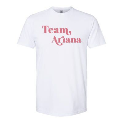 Retro For Ariana, Show Support Be On Team Ariana Softstyle CVC T-Shirt