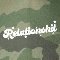 Relationshit Funny Anti Valentine Legacy Tie Dye Trucker Hat