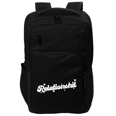 Relationshit Funny Anti Valentine Impact Tech Backpack