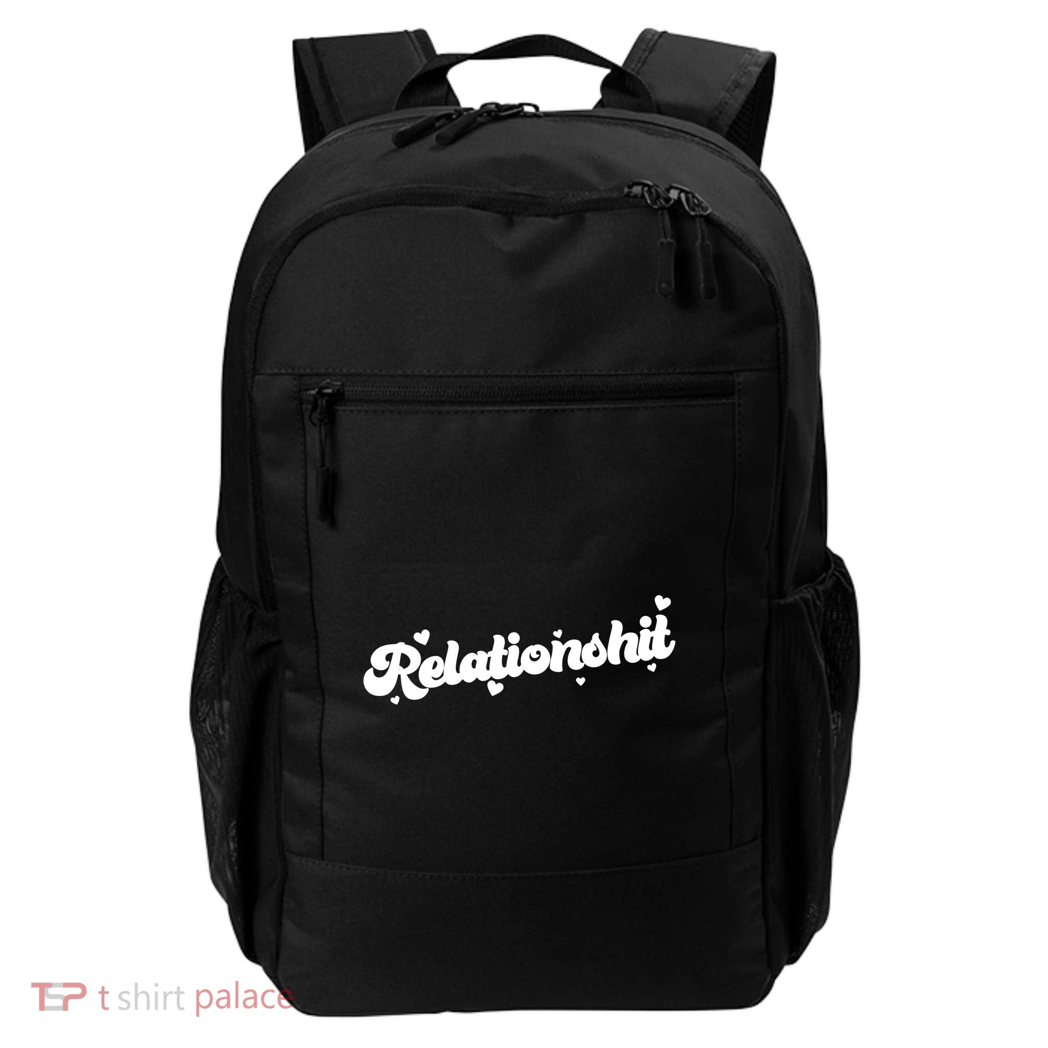 Relationshit Funny Anti Valentine Daily Commute Backpack