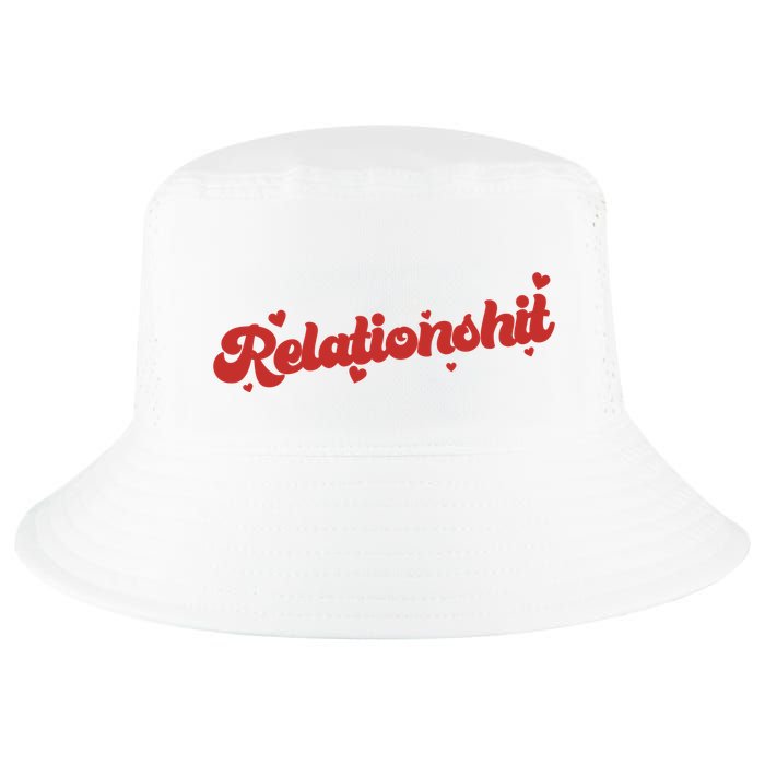Relationshit Funny Anti Valentine Cool Comfort Performance Bucket Hat