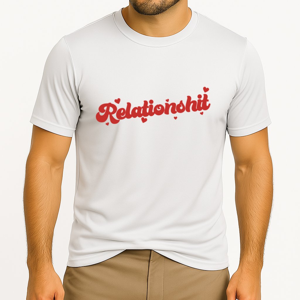 Relationshit Funny Anti Valentine Performance Shirt