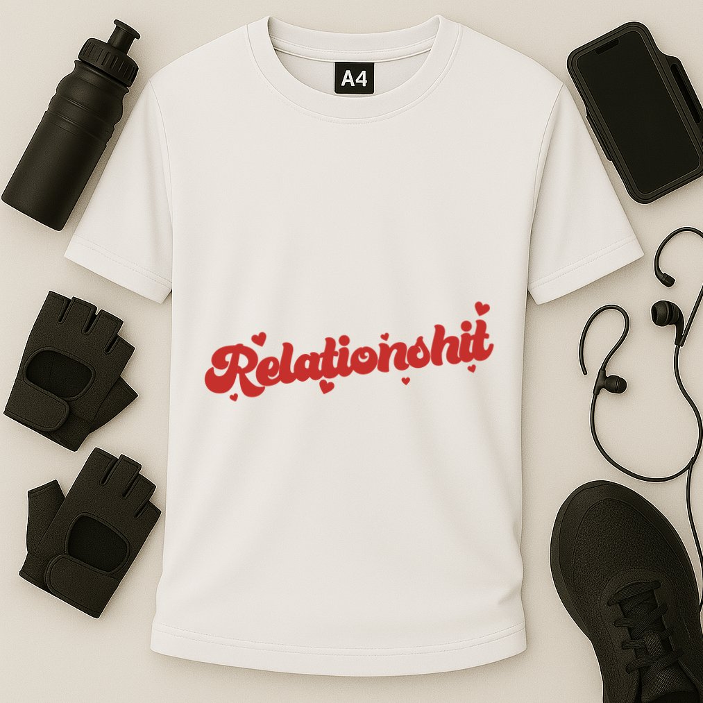 Relationshit Funny Anti Valentine Performance Shirt