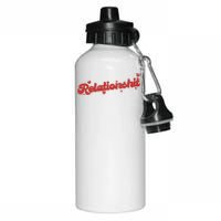 Relationshit Funny Anti Valentine Aluminum Water Bottle