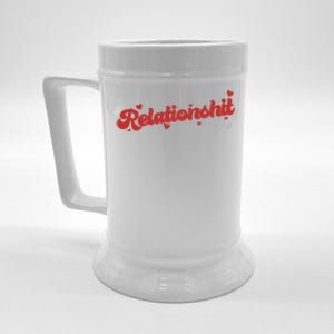 Relationshit Funny Anti Valentine Beer Stein