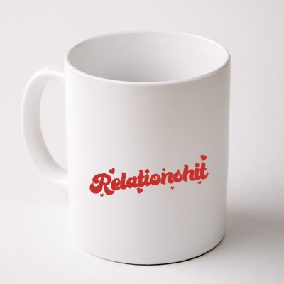 Relationshit Funny Anti Valentine Mug