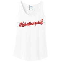 Relationshit Funny Anti Valentine Ladies Essential Tank