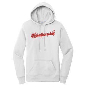 Relationshit Funny Anti Valentine Women's Pullover Hoodie