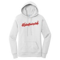 Relationshit Funny Anti Valentine Women's Pullover Hoodie