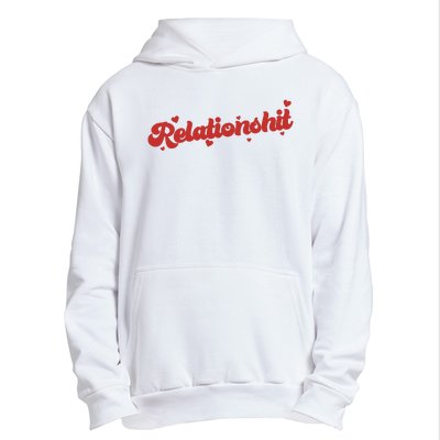 Relationshit Funny Anti Valentine Urban Pullover Hoodie