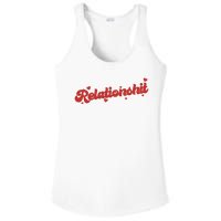 Relationshit Funny Anti Valentine Ladies PosiCharge Competitor Racerback Tank