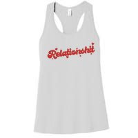 Relationshit Funny Anti Valentine Women's Racerback Tank