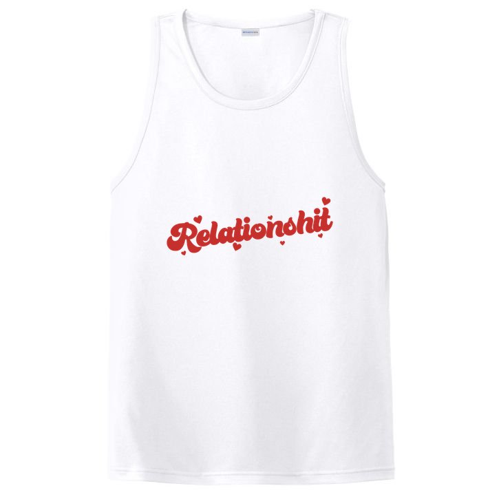Relationshit Funny Anti Valentine PosiCharge Competitor Tank