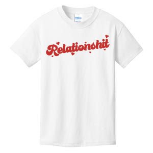 Relationshit Funny Anti Valentine Kids T-Shirt