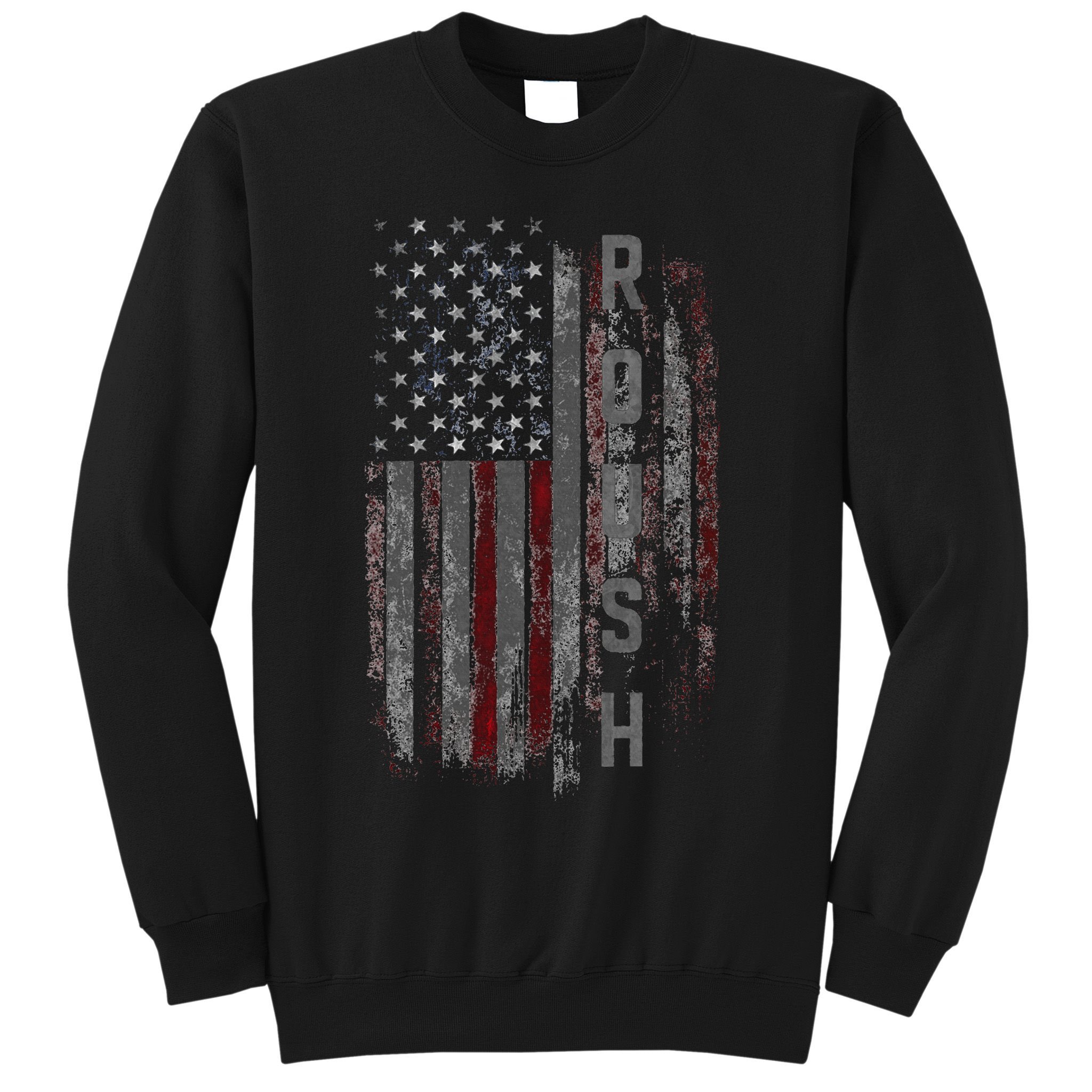 Roush Family American Flag Sweatshirt