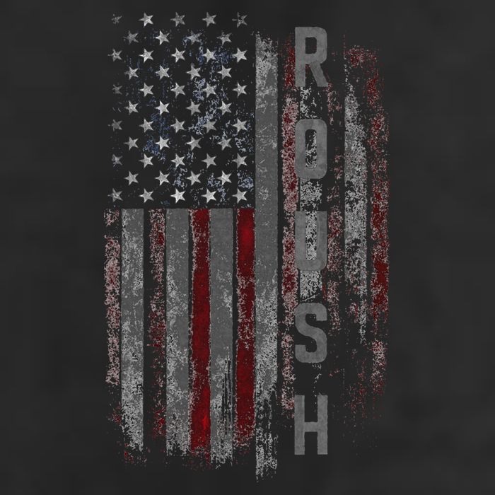 Roush Family American Flag Adult Drive Performance Visor