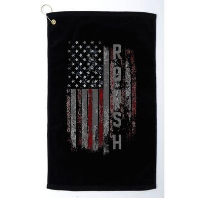 Roush Family American Flag Golf Towel