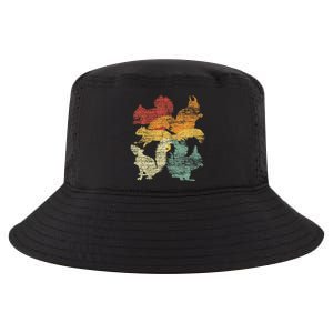 Retro Forest Animal Lover Gift Idea Squirrel Cool Comfort Performance Bucket Hat