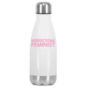 Radical Feminist Af Intersectional Feminism Power Great Gift Stainless Steel Insulated Water Bottle