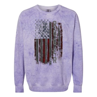 Ruger Family American Flag Colorblast Crewneck Sweatshirt