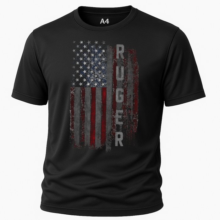 Ruger Family American Flag Cooling Performance Crew T-Shirt