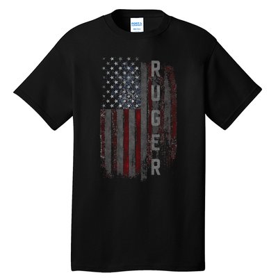 Ruger Family American Flag Tall T-Shirt