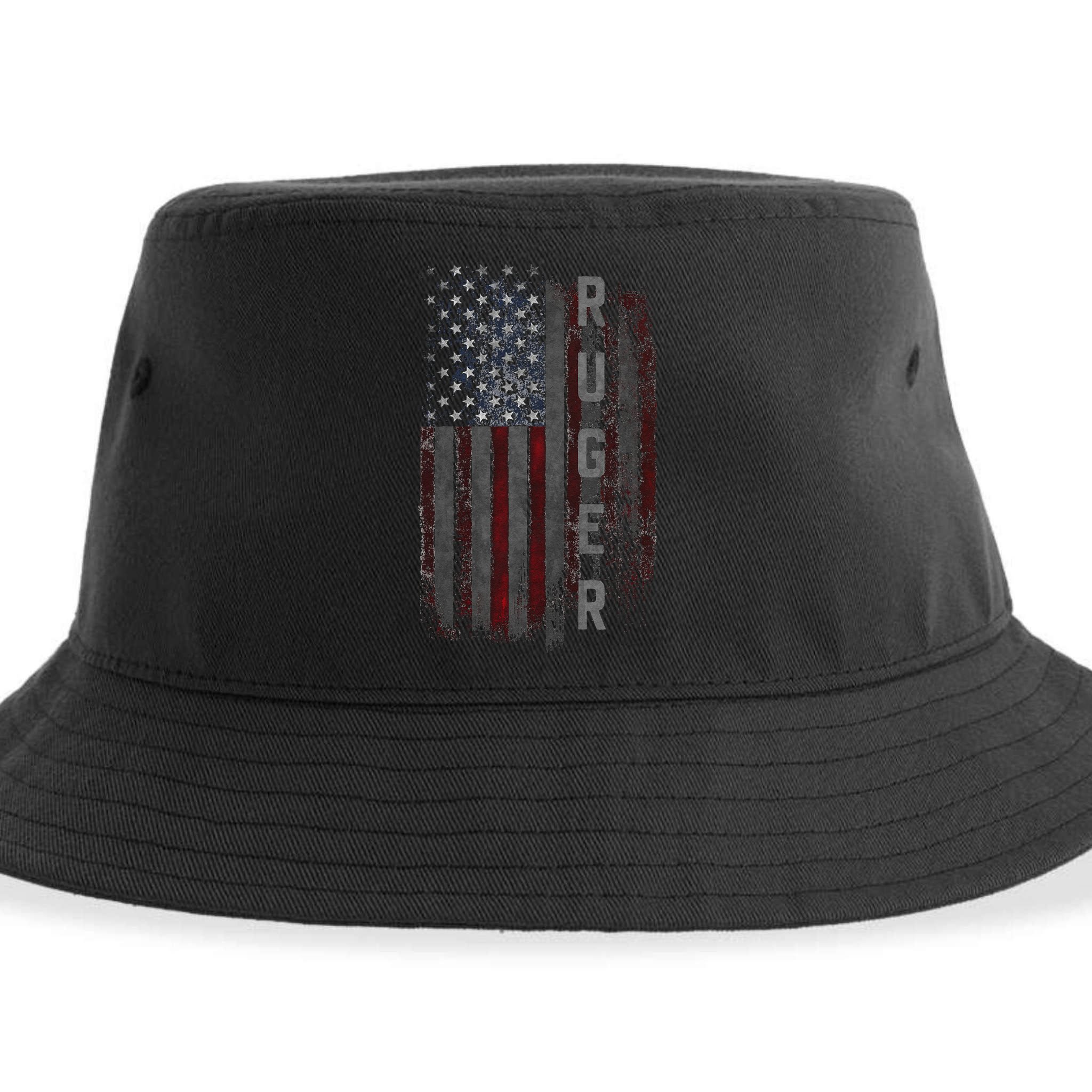 Ruger Family American Flag Sustainable Bucket Hat