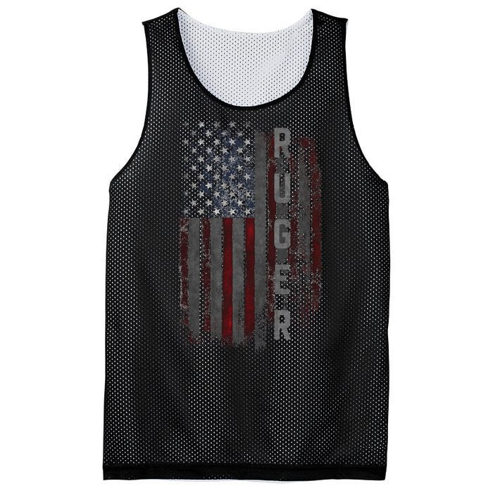 Ruger Family American Flag Mesh Reversible Basketball Jersey Tank