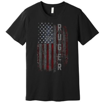 Ruger Family American Flag Premium T-Shirt