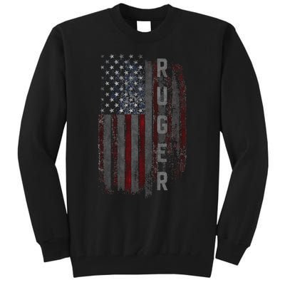 Ruger Family American Flag Tall Sweatshirt