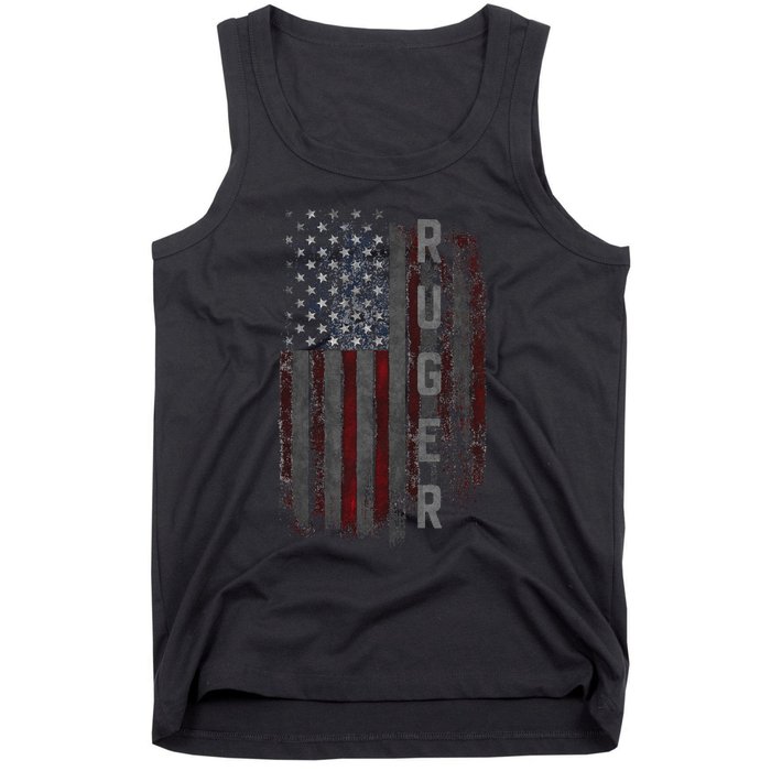 Ruger Family American Flag Tank Top