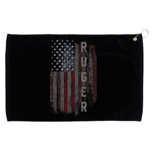 Ruger Family American Flag Grommeted Golf Towel