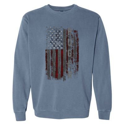 Ruger Family American Flag Garment-Dyed Sweatshirt