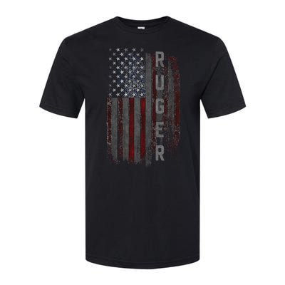 Ruger Family American Flag Softstyle CVC T-Shirt