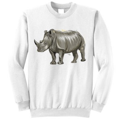 Rhinoceros From A Splash Sweatshirt