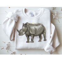 Rhinoceros From A Splash Sweatshirt