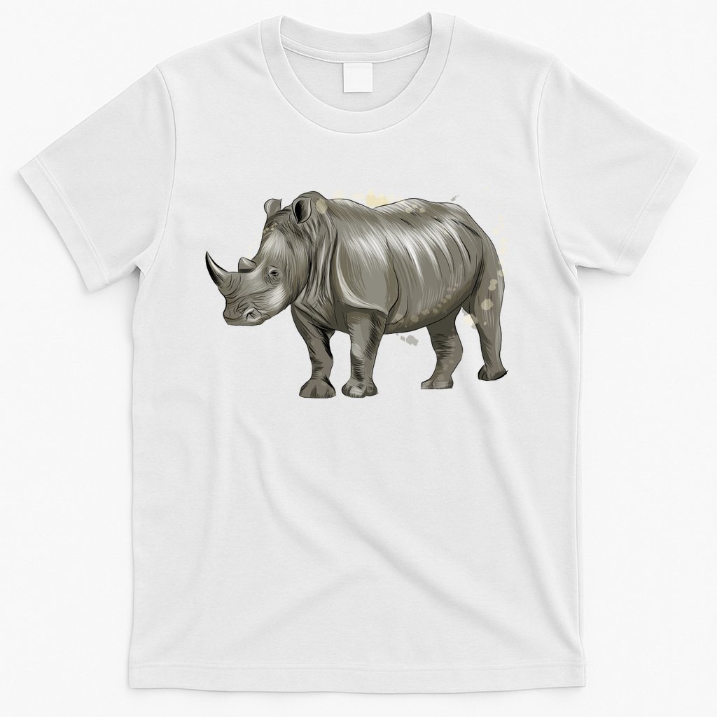 Rhinoceros From A Splash T-Shirt