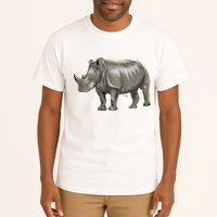Rhinoceros From A Splash Tall T-Shirt