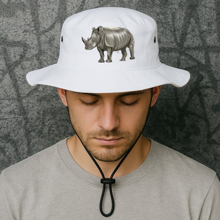 Rhinoceros From A Splash Bucket Hat