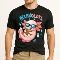 Relaxolotl Funny Axolotl Relax  Cooling Performance Crew T-Shirt